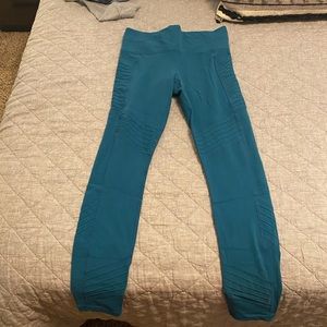 Blue Athleta Leggings